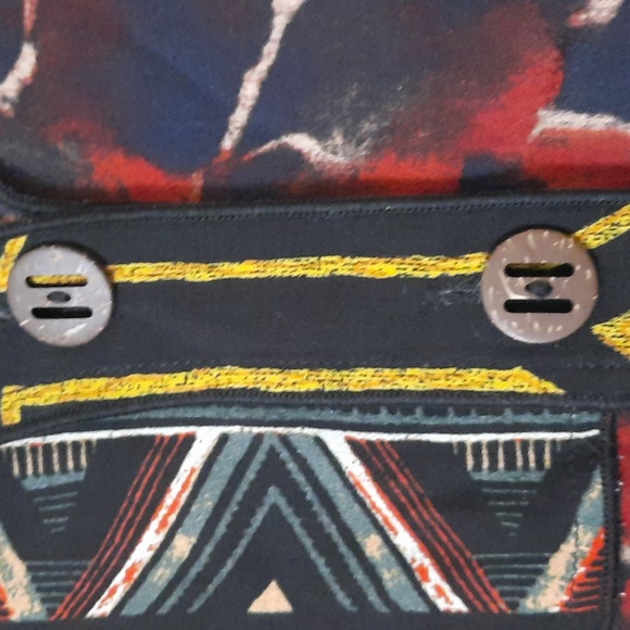 NWT JOHN MARK PARIS MULTICOLOR/MULTI-PATTERN TUNIC SZ S - Picture 9 of 16